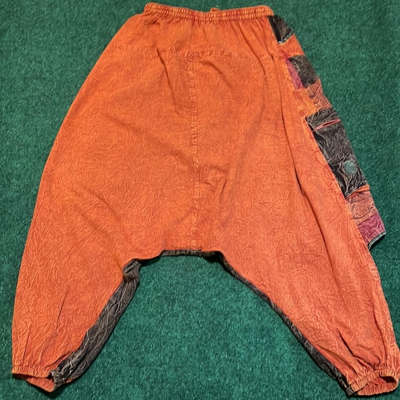 Stonewashed Unisex Harem Pants - Picture 9 of 10